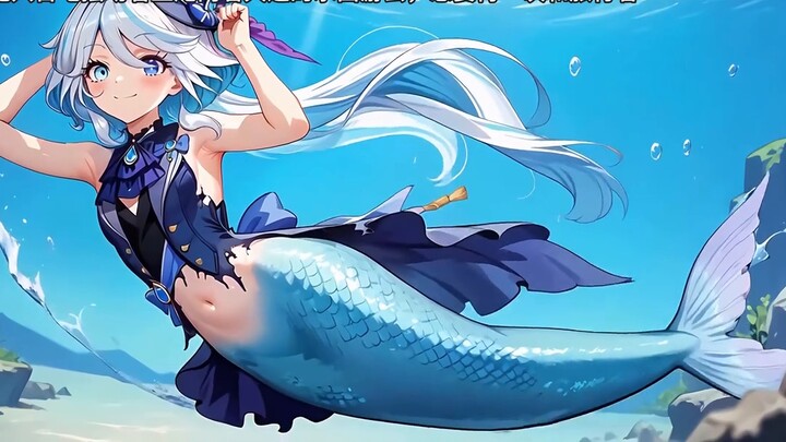 ฟูร์นินน่าผู้เอาชนะวิญญาณน้ำบริสุทธิ์ได้กลายมาเป็นนางเงือกและใช้ชีวิตอยู่ใต้น้ำ [กระบวนการเต็มรูปแบบ