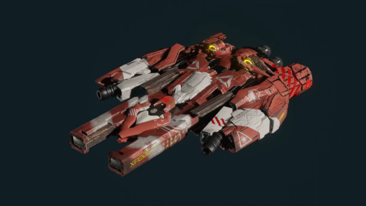 Demon Avionics-Ramp-class Frigate Modeling Display