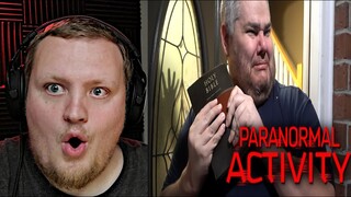 PARANORMAL ACTIVITY (KidBehindACamera) REACTION!!!