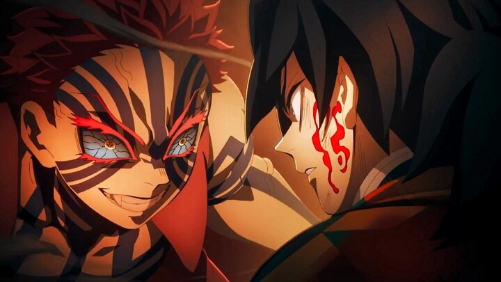 Wen Shui Yi Yong vs Enam Iblis Tingkat Tiga, Uzui Tomioka, tetapi disisipi aizo