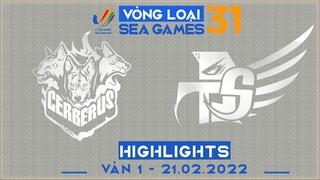 Highlights CES vs SKY [Ván 1][Vòng Loại Seagame31 - Vòng 2][21.02.2022]