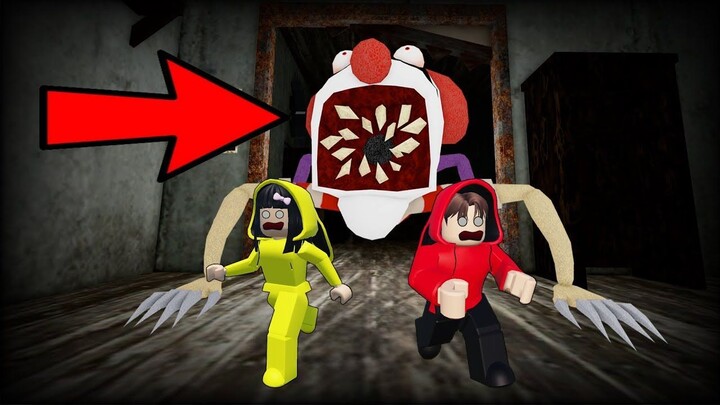 Yuta, Mio Dan Baby Celine Dikejar Hantu Badut Super Aneh  ROBLOX