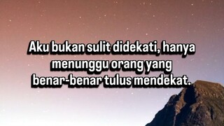 selelu merasa sendiri