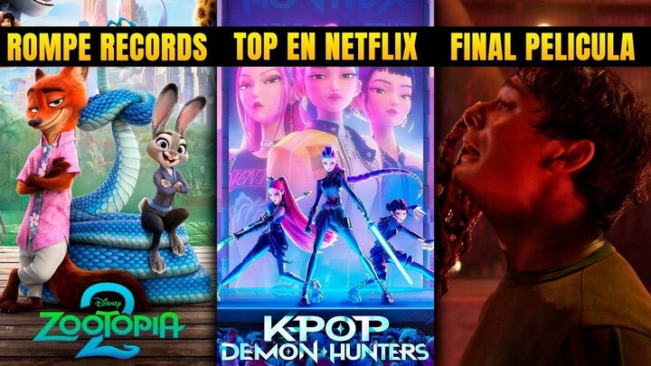 KPOP Demon Hunters se volvió LO MÁS VISTO 😱 y Stranger Things suelta bombazo final