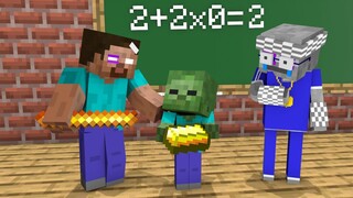 Monster School : Funny Class - Minecraft Animation