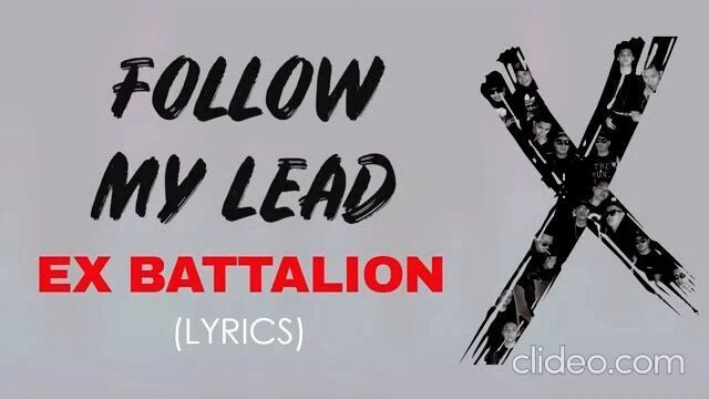 Ex Battalion - Follow My Lead (sped up + reverb) (Lyrics)