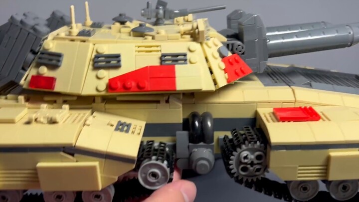 [LEGO MOC gốc] Red Alert 2 Mental Omega 3.3 Apocalypse Tank, phiên bản tiên tiến của chúng tôi...