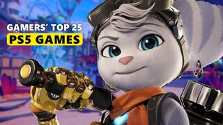 Top 25 PS5 Games According to Gamers