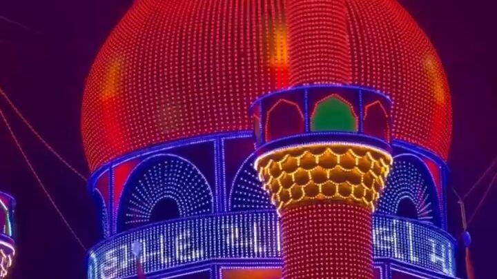 Muharram pixelled taziya