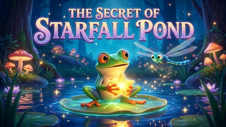 The Secret of Starfall Pond 🌟 | 3D Animated Short Movie #story #storytime #animallovers