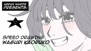 SPEED DRAWING [by Abran Wards] - Waguri Kaoruko from Kaoru Hana Wa Rin To Saku