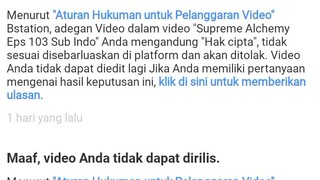 Supreme Alchemy sudah mulai kena takedown males mau Upload Ulang
