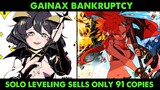 Gainax Goes Bankrupt and Solo Leveling Sells Only 91 Copies in The First Week