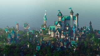 Epic Medieval Kingdom Build | Minecraft Timelapse [50k Collab]