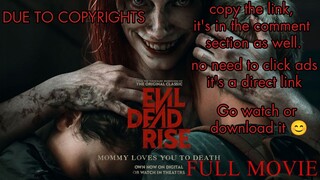 Watch " Evil Dead Rise " (2023) Online Free ~ Full Movie