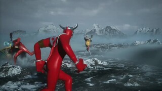 Ultraman Leo đấu với Ultra Brothers