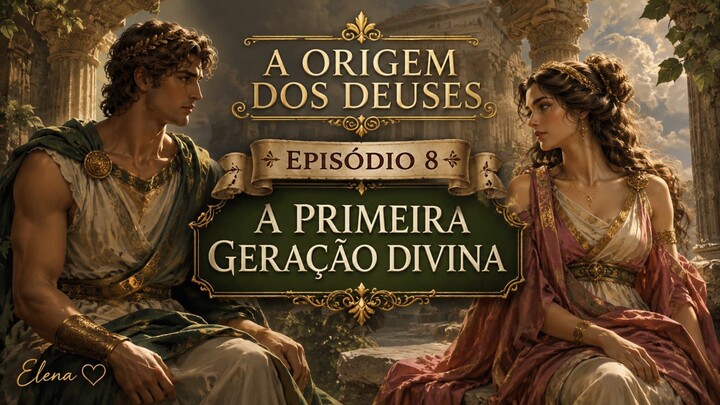 A Origem dos Deuses - Episódio 8 - A Primeira  Geração Divina - Mitologia Grega.