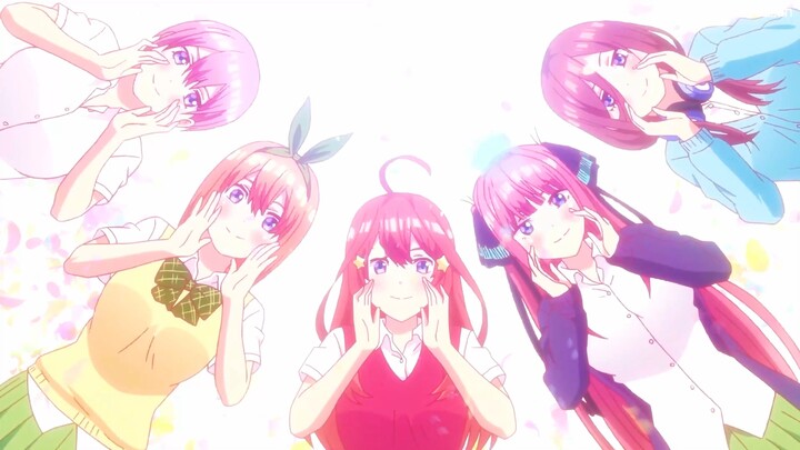 Gotoubun no hanayome OP / Opening 4K 60FPS