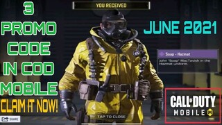*June 2021* Call Of Duty Mobile New Redeem Code | Cod Mobile Redeem Code Garena