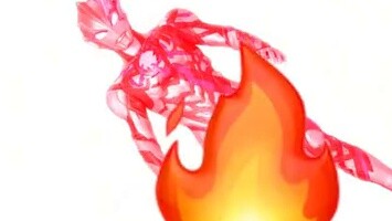 Ultraman Blaze's piercing ears