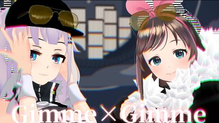 【Kaguya Moon×Kizune AI MMD】Gimme×Gimme