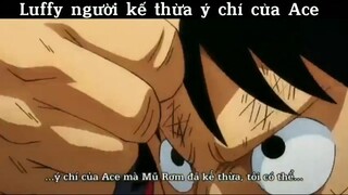 Luffy người kế thừa ý chí của Ace #anime