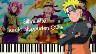 【Animenz】Silhouette - 火影忍者疾风传 OP16 (扒譜)