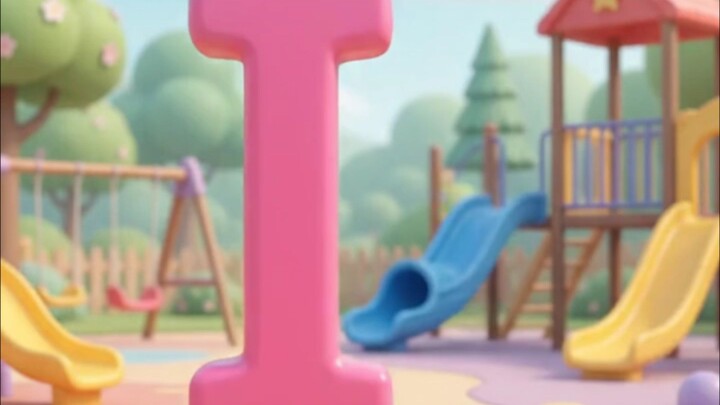 ABC Alphabet Song for Kids 🔤 | I for Ice Cream, J for Jellyfish, K for Kangaroo, L for Lion 🍦🪼🦘