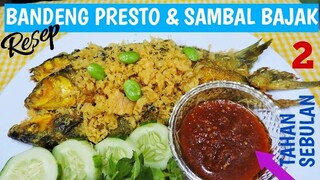 RESEP BANDENG PRESTO TULANG LUNAK & SAMBAL BAJAK || TULANG BISA DI MAKAN & SAMBAL NYA TAHAN SEBULAN