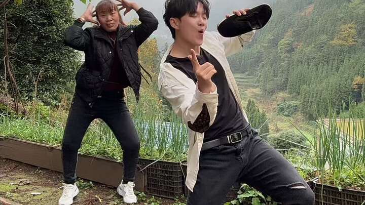 Rural mother and son combination