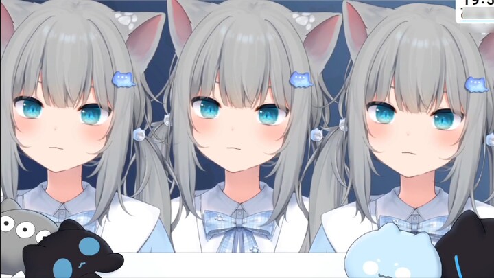 【Amagi Nana】Three cats whistle!