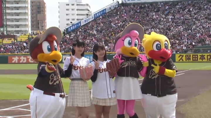Aguri Onishi / Mayu Sagara - Ceremonial Baseball First Pitch (05/23/2026)