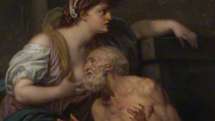 [Menit Seni] Mengapa seorang wanita membuka kerah bajunya di depan seorang pria tua?