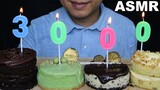 ASMR 3K CELEBRATION EATING CAKES | SOFT EATING SOUND | NO TALKING