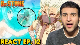 A DEUSA DO ÁCIDO! React Dr. Stone EP. 12