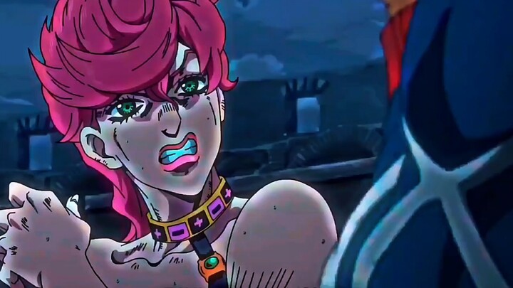 Is it funny? There are swords all over the back. jojo's bizarre adventure #jojo's bizarre adventure 