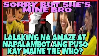 MAINE PINALAMBOT ANG PUSO NG LALAKING ITO NA AMAZE SKNYA. REAKSYON NI ALDEN TRENDING