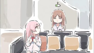 【lyy心脏弱真君】soyo：没能量了，去找ano酱充电！ano酱：好的！