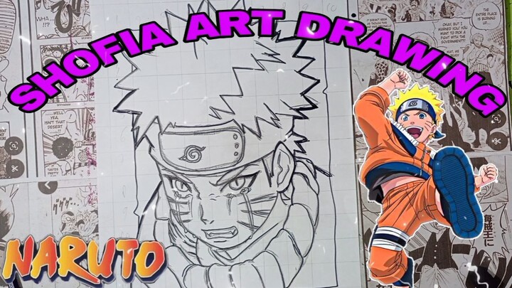 drawing naruto Uzumaki