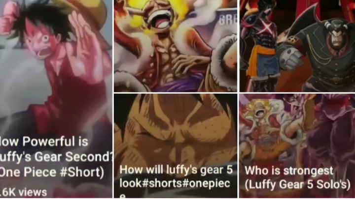 Luffy Gear 5th | Every youtube shorts in my page|