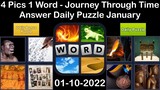 4 Pics 1 Word - Journey Through Time - 10 January 2022 - Answer Daily Puzzle + Bonus Puzzle