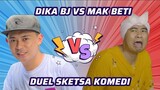 Dika BJ vs Mak Beti: Konten Sketsa Komedi Siapa Lebih Lucu?! | MRI PanSos Kap #short