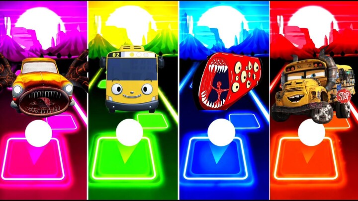 🎮 COLORFUL RHYTHM RACE! 炫彩节奏赛车 4-Panel Music Game Challenge 疯狂