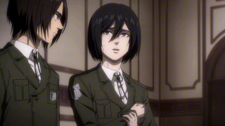 "Didn't you show it to me when you were a child?" Mikasa said.