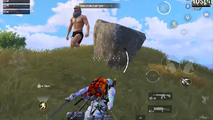 WAW TITAN DI PUBG MOBILE.?