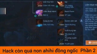 Hack còn quá non ahihi rank đồng ngốc #2