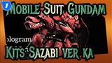 [Mobile Suit Gundam] MG Kits Sazabi ver.ka, Montase WIP_1