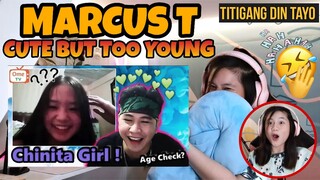 SHE IS TOO CUTE BUT TOO YOUNG | OMEGLE | OMETV I MARCUS T I REACTION VIDEO