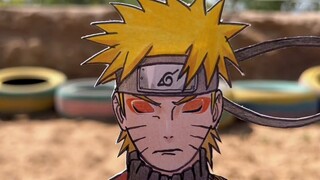 Naruto Naruto Vs Pain Bunker Battle!Manusia Kertas yang Menembus Dinding Dimensi!