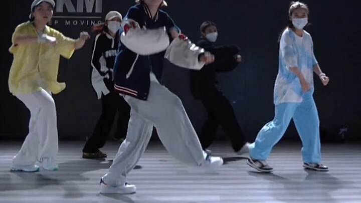 Cewek terlihat keren😁Kombinasi elemen hiphop ritme bingkai besar💥